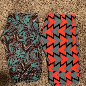 Lularoe leggings - 2 pairs